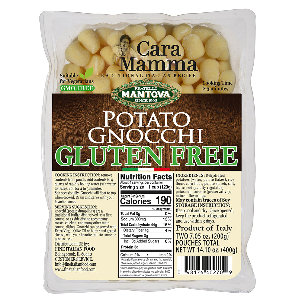 
                  
                    Mantova Gluten-Free Potato Gnocchi, 14.10 oz.
                  
                