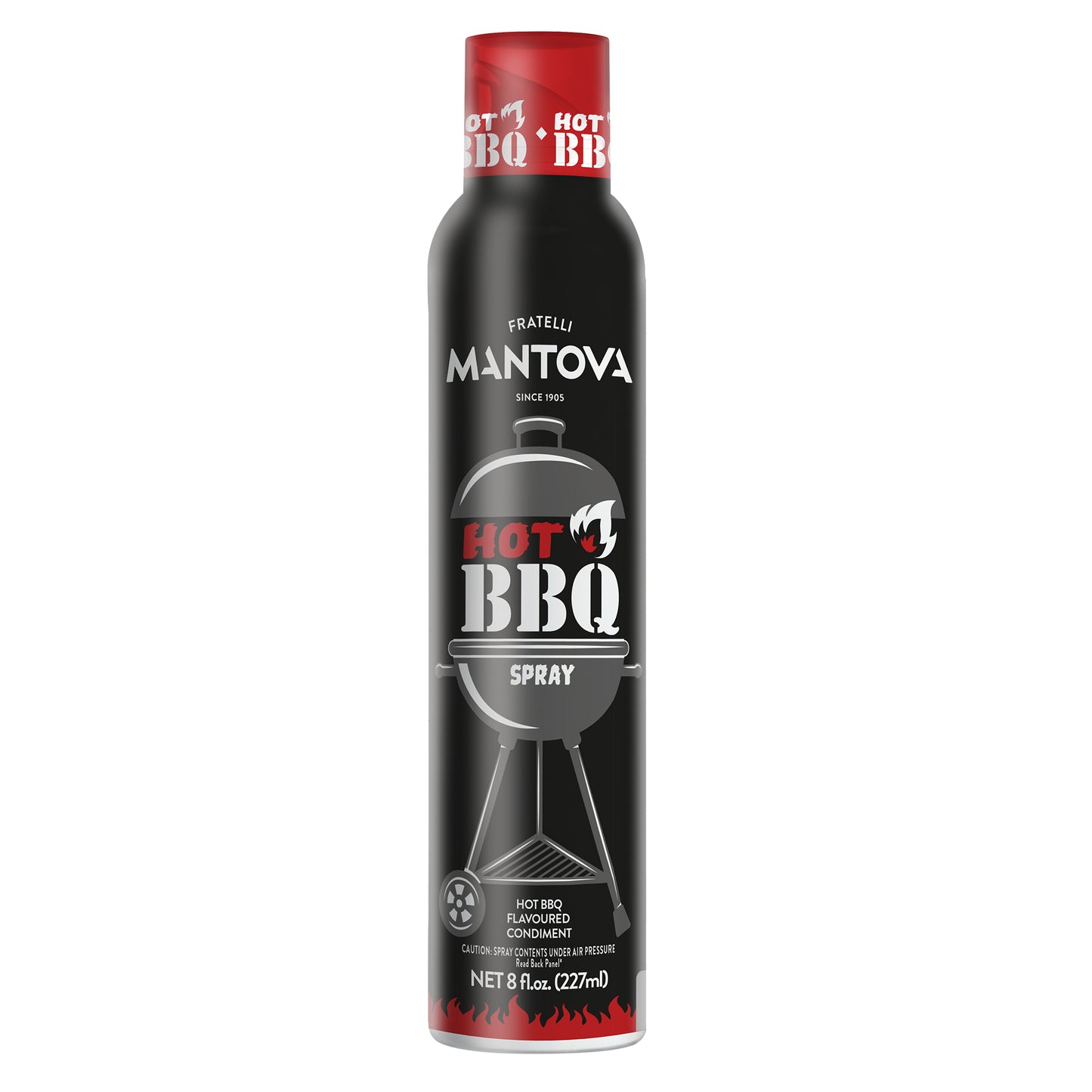 Mantova Hot BBQ Spray, 8 oz