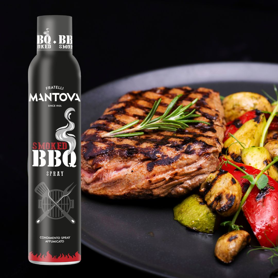 Mantova Smoked BBQ Spray, 8 oz