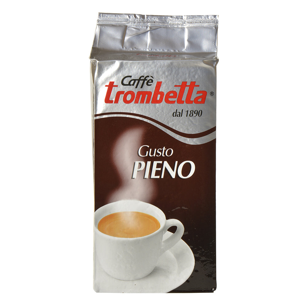 Caffè Trombetta Gusto Pieno Ground Coffee, 8.8 oz.