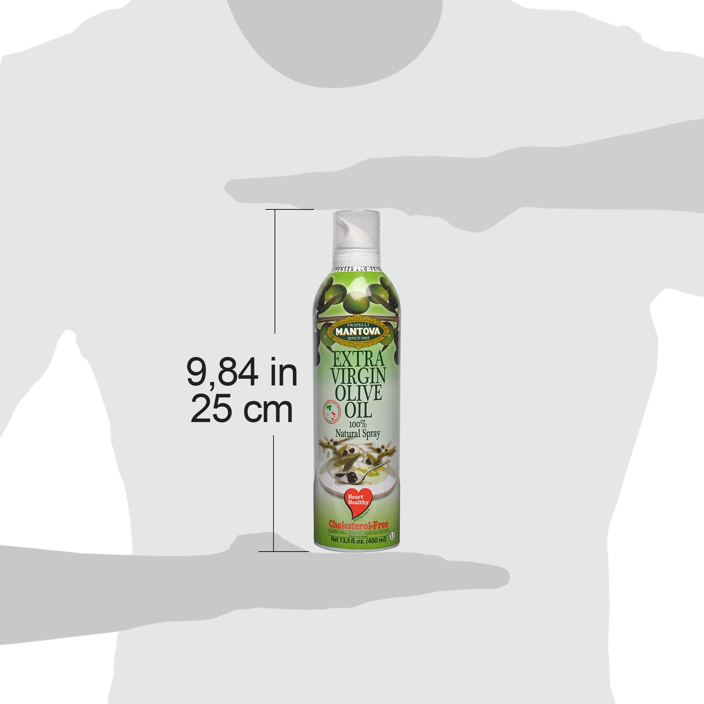 Mantova Spray Extra Virgin Olive Oil, 13.5oz