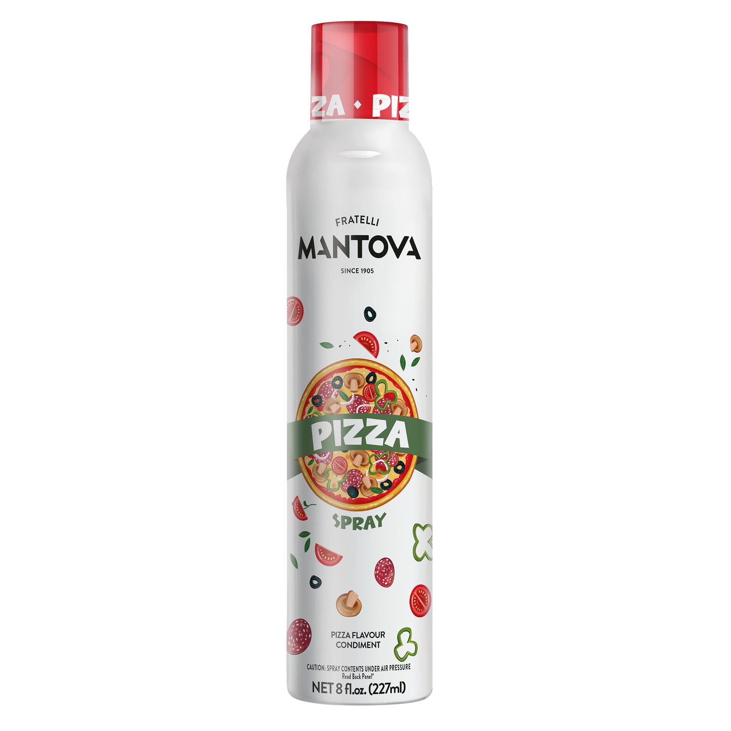 Mantova Pizza Spray, 8 oz