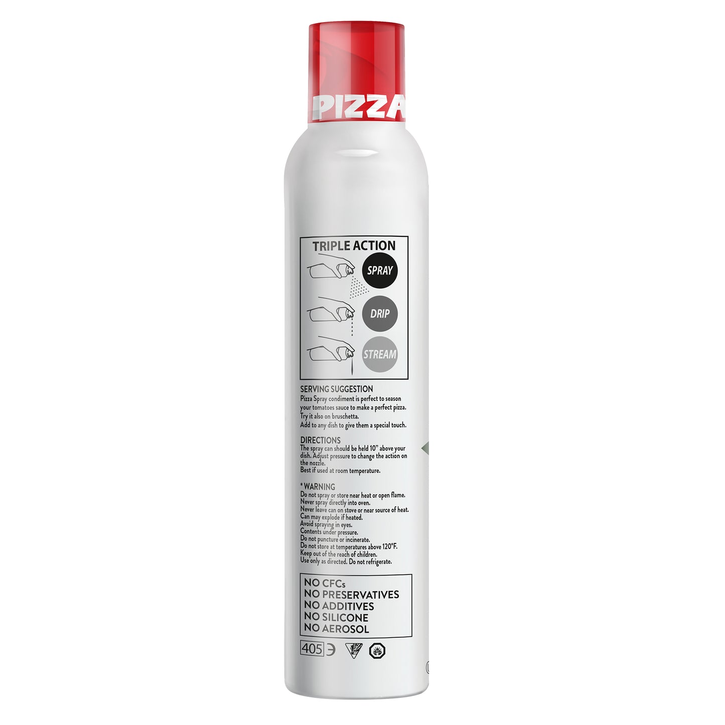 Mantova Pizza Spray, 8 oz