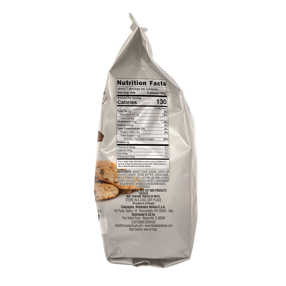 Mantova Cantucci with Chocolate Chunks, 7 oz.