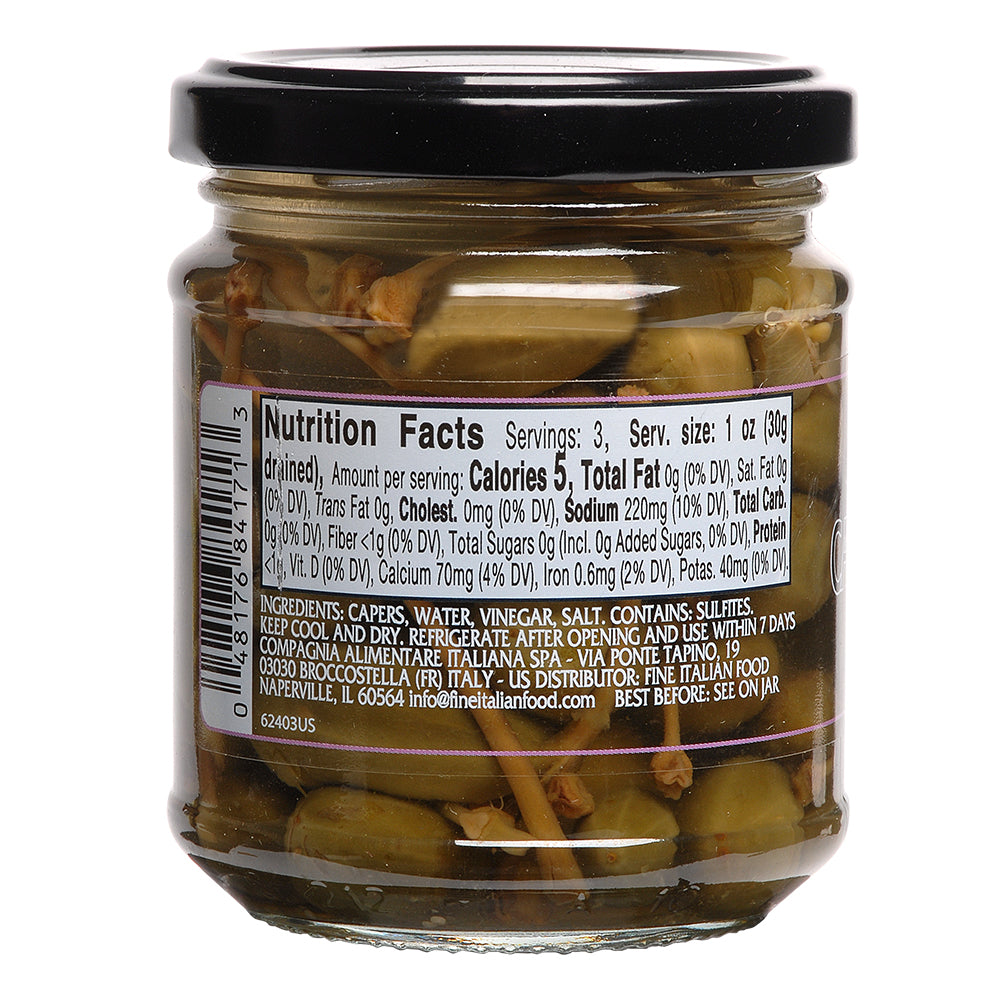 Mantova Caperberries, 7.05 oz.