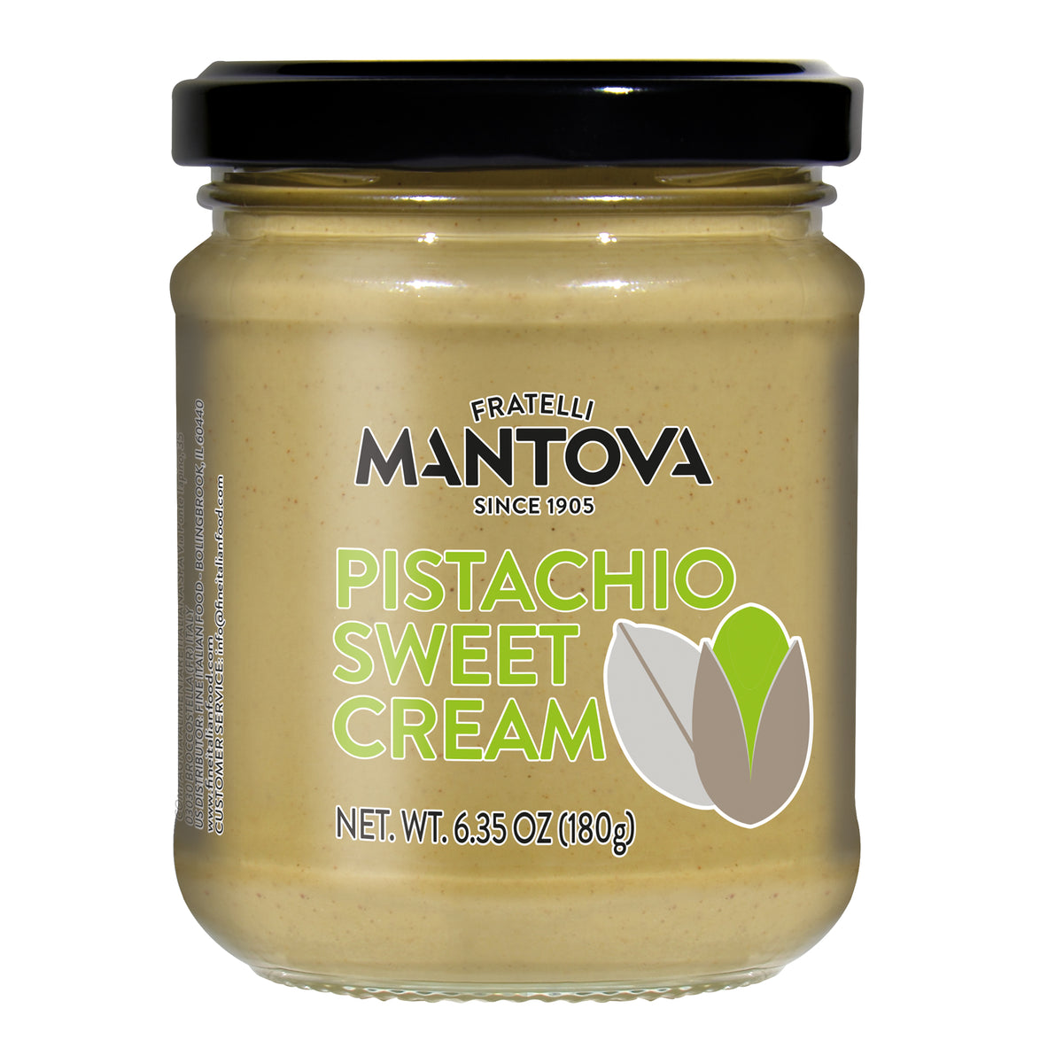 フェイスクリーム maco sweet Mantova Pistachio Sweet Cream, 6.35 oz – Mantova Fine Italian Food