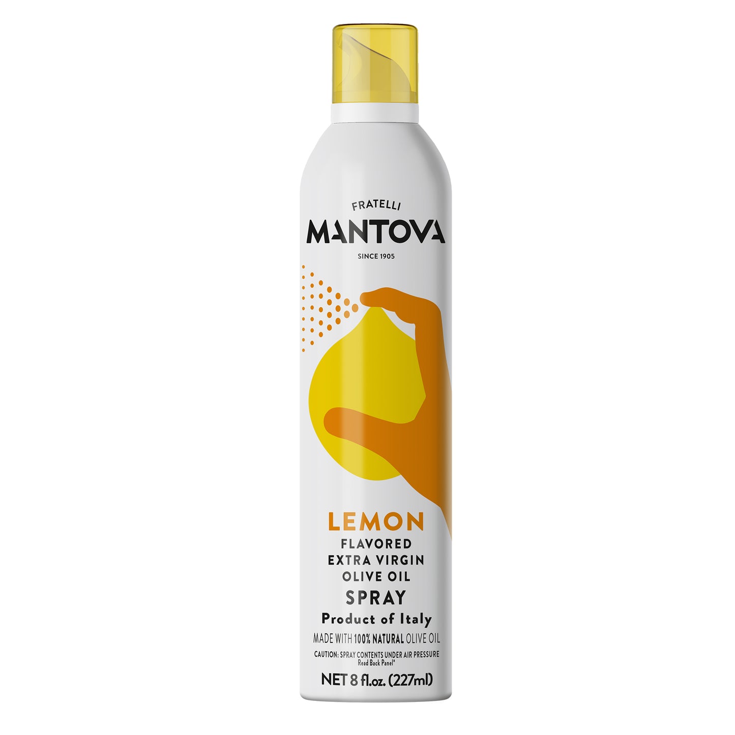Mantova Lemon Extra Virgin Olive Oil Spray, 8 oz.