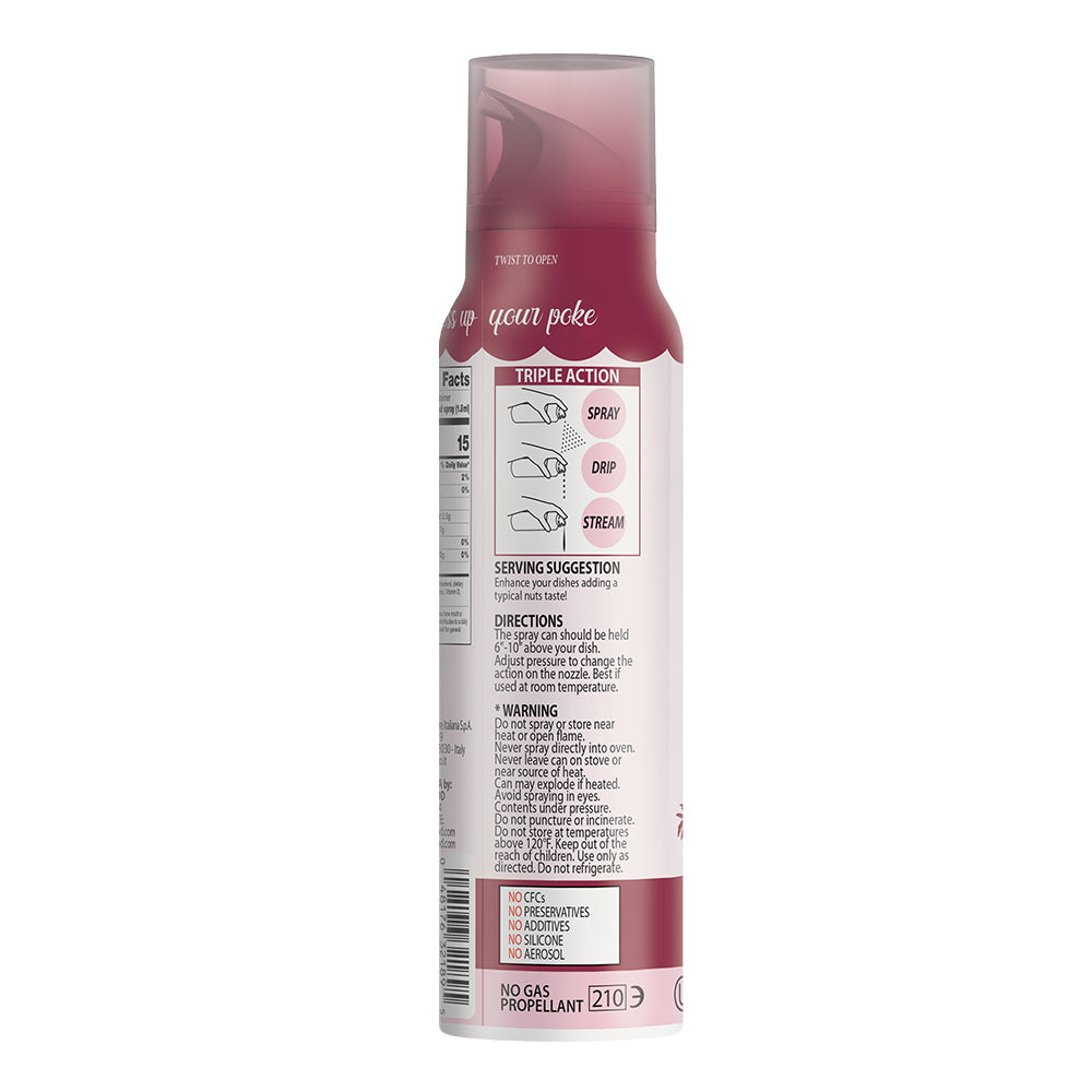 Mantova Poke Toasted Sesame Oil Spray, 3.4 fl. oz.