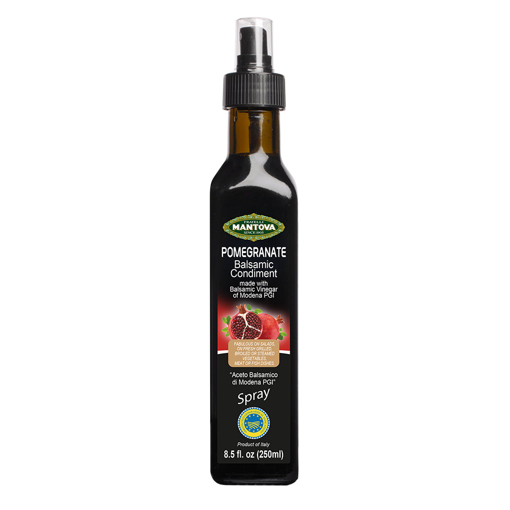 Mantova Pomegranate Balsamic Condiment PGI Spray, 8.5 fl. oz.