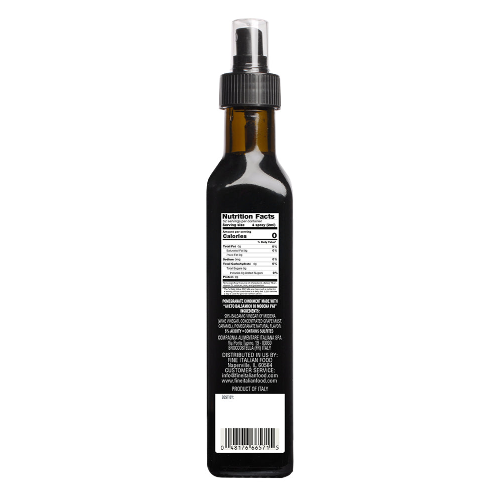 Mantova Pomegranate Balsamic Condiment PGI Spray, 8.5 fl. oz.