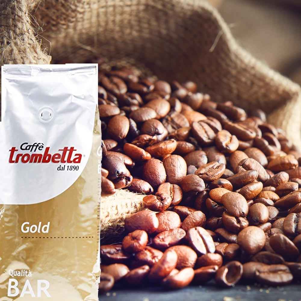 Caffe Gold Bar Whole Arabica Espresso Beans, 2.5 lbs.