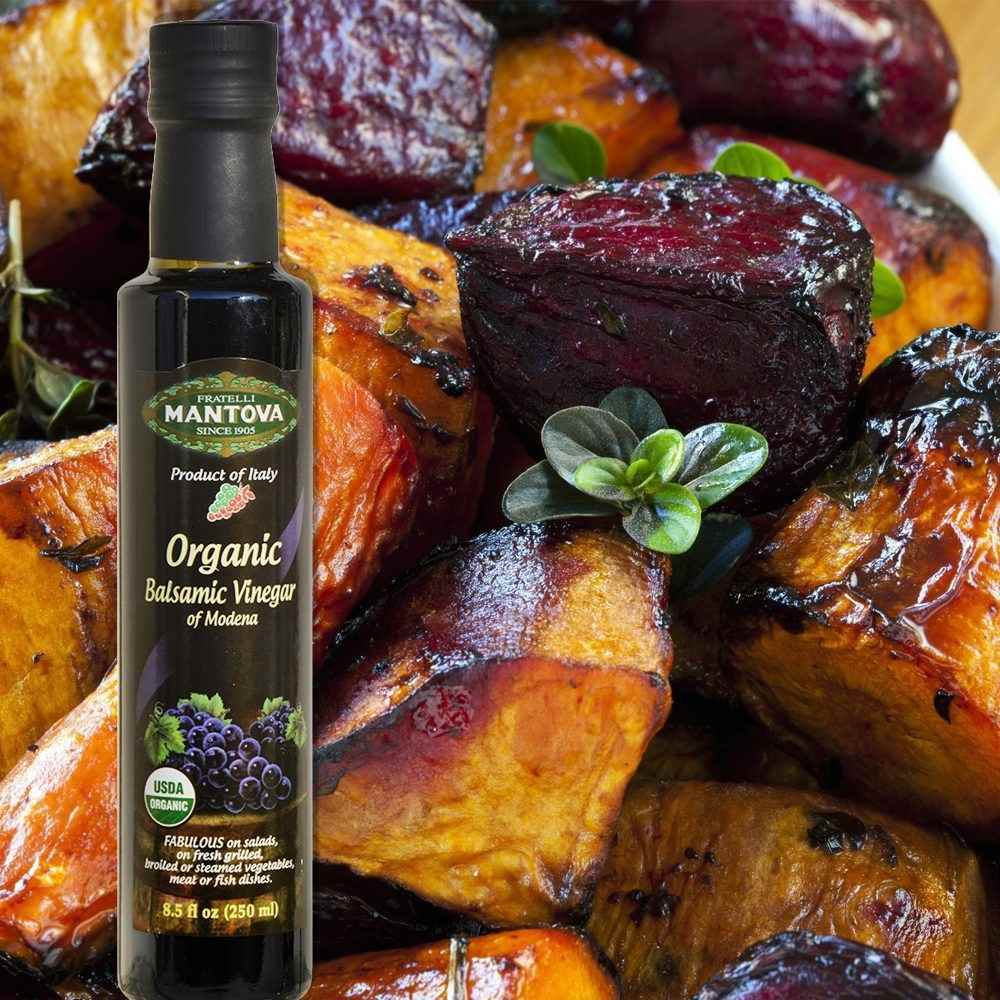 Mantova Organic Balsamic Vinegar of Modena, 8.5 oz