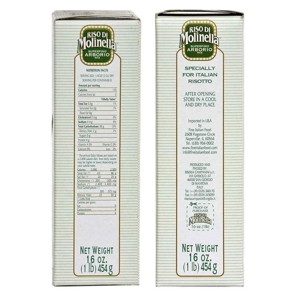 
                  
                    Riso Di Molinella Arborio Rice, 1 lb.
                  
                