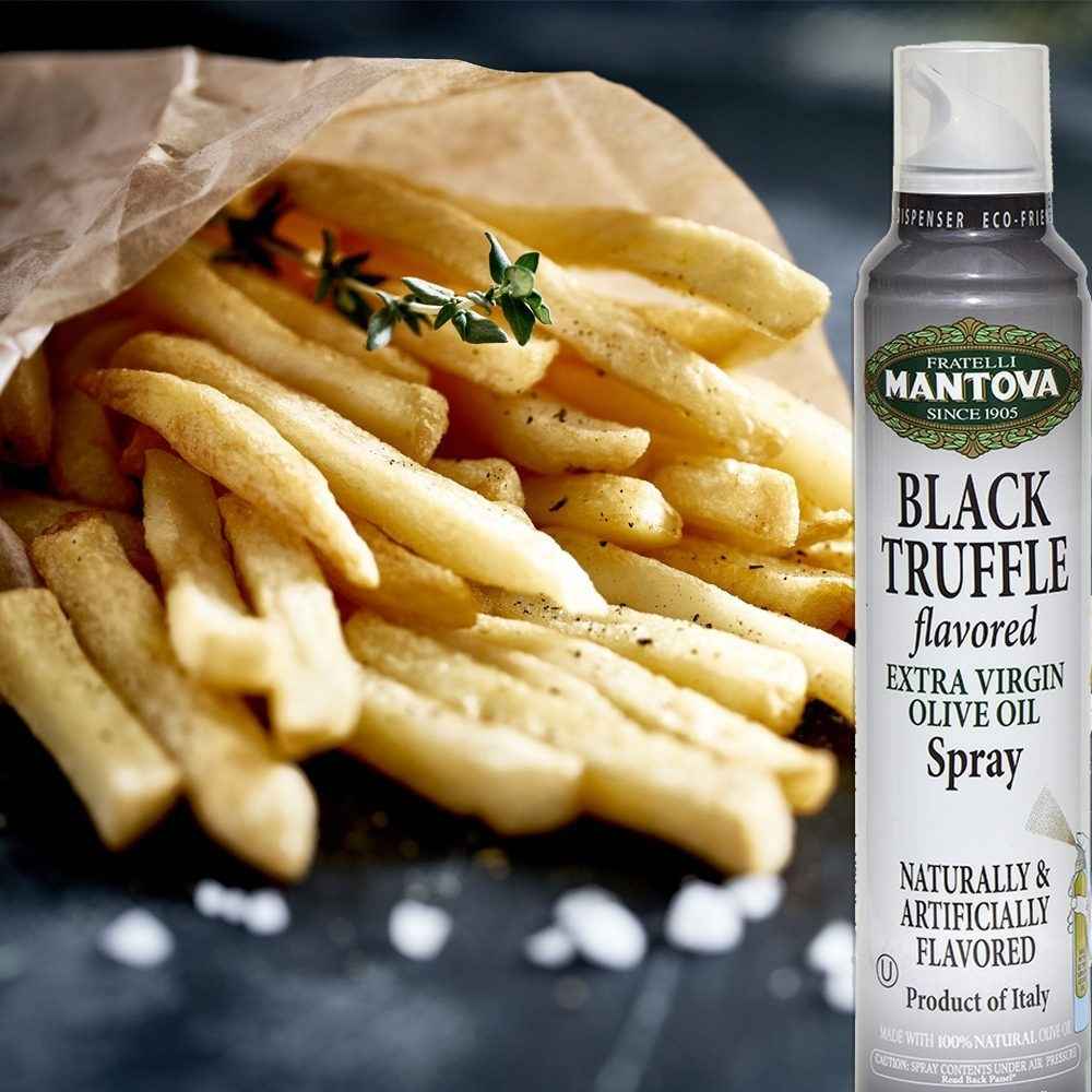 Mantova Black Truffle Extra Virgin Olive Oil Spray, 8 fl. oz.