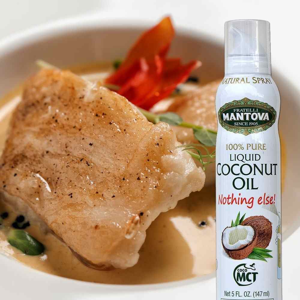 Mantova Coconut Oil Spray, 5 oz.