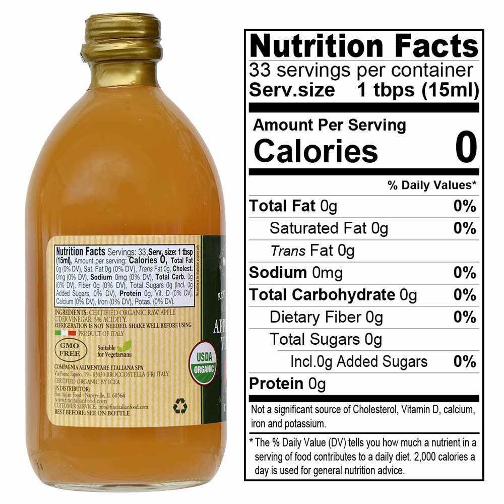 Organic Unfiltered Apple Cider Vinegar