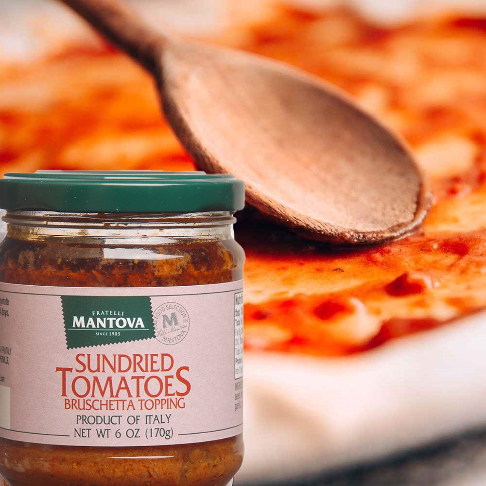 Mantova Sundried Tomato Bruschetta, 6 oz.