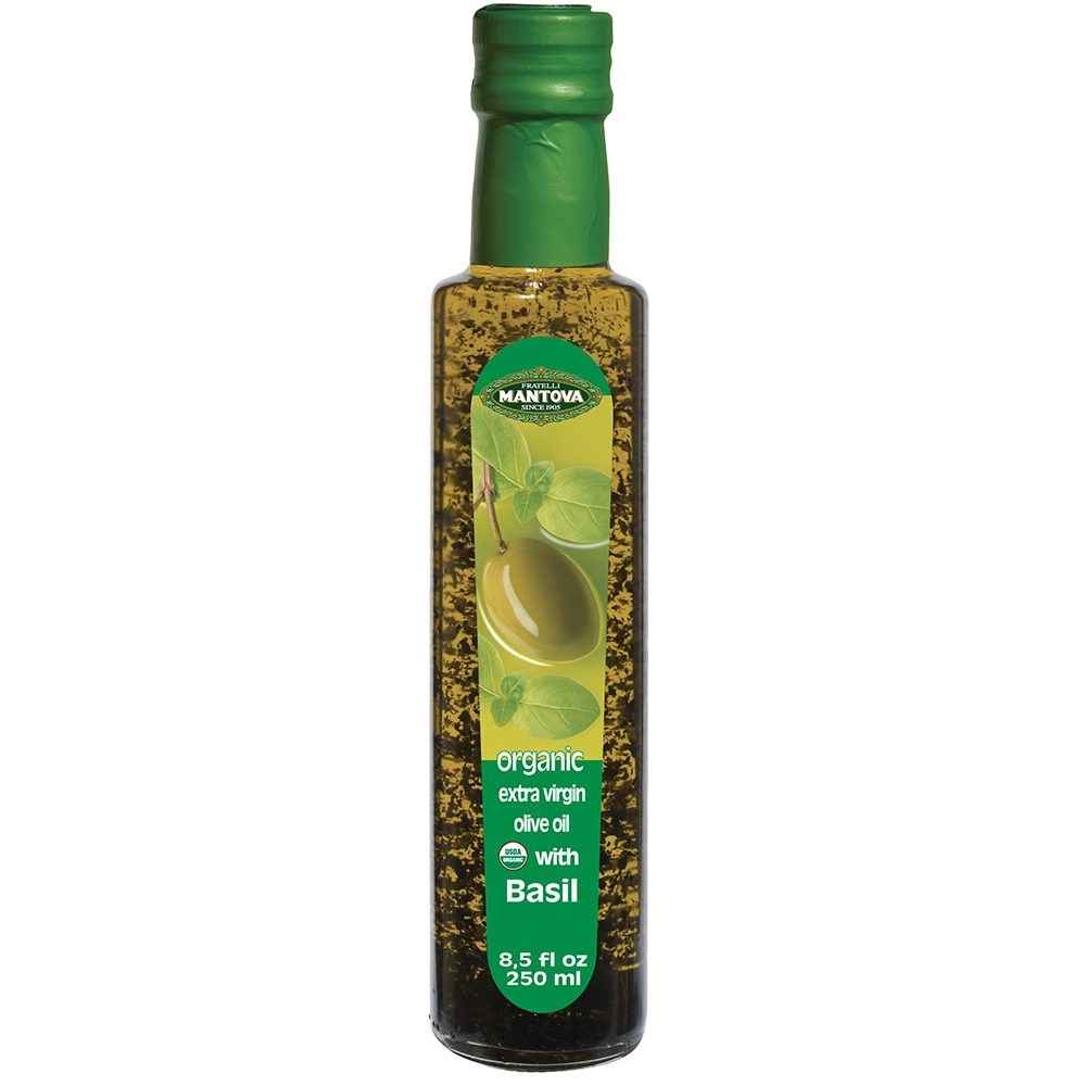 
                  
                    Mantova Organic Basil Extra Virgin Olive Oil, 8.5 oz.
                  
                