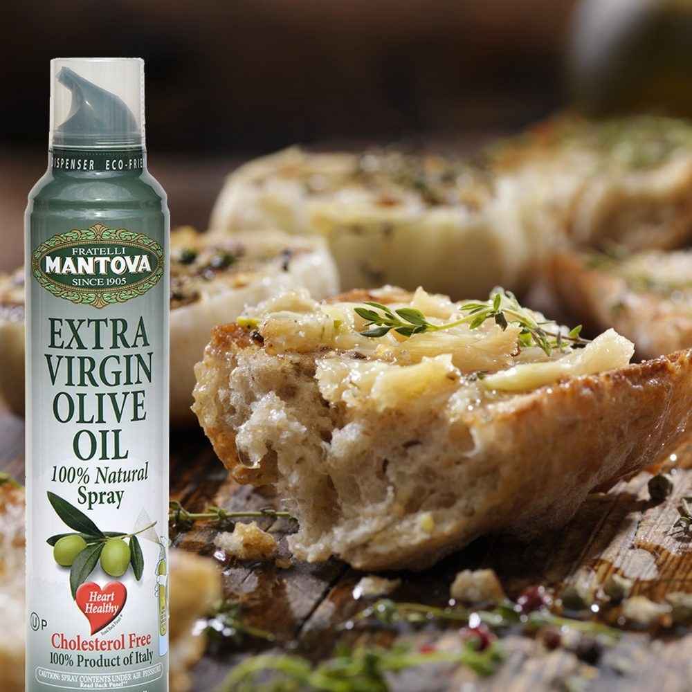 Mantova Spray Extra Virgin Olive Oil, 8.5 oz
