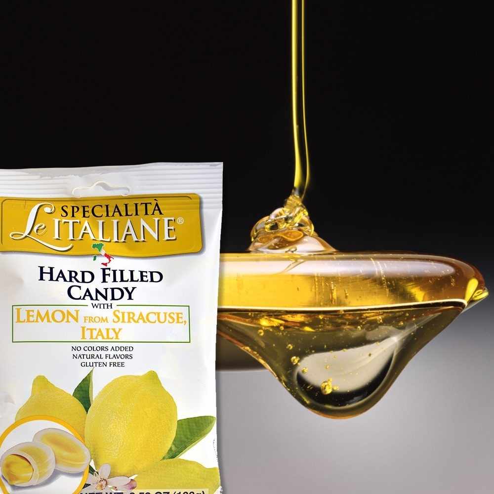 Le Specialità Italiane Hard Candy with Lemon of Syracuse PGI, 3.52 oz.