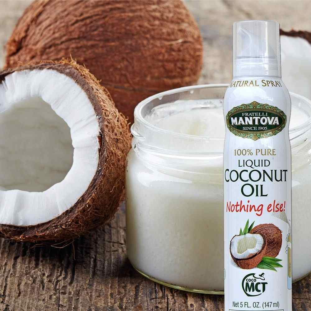 Mantova Coconut Oil Spray, 5 oz.