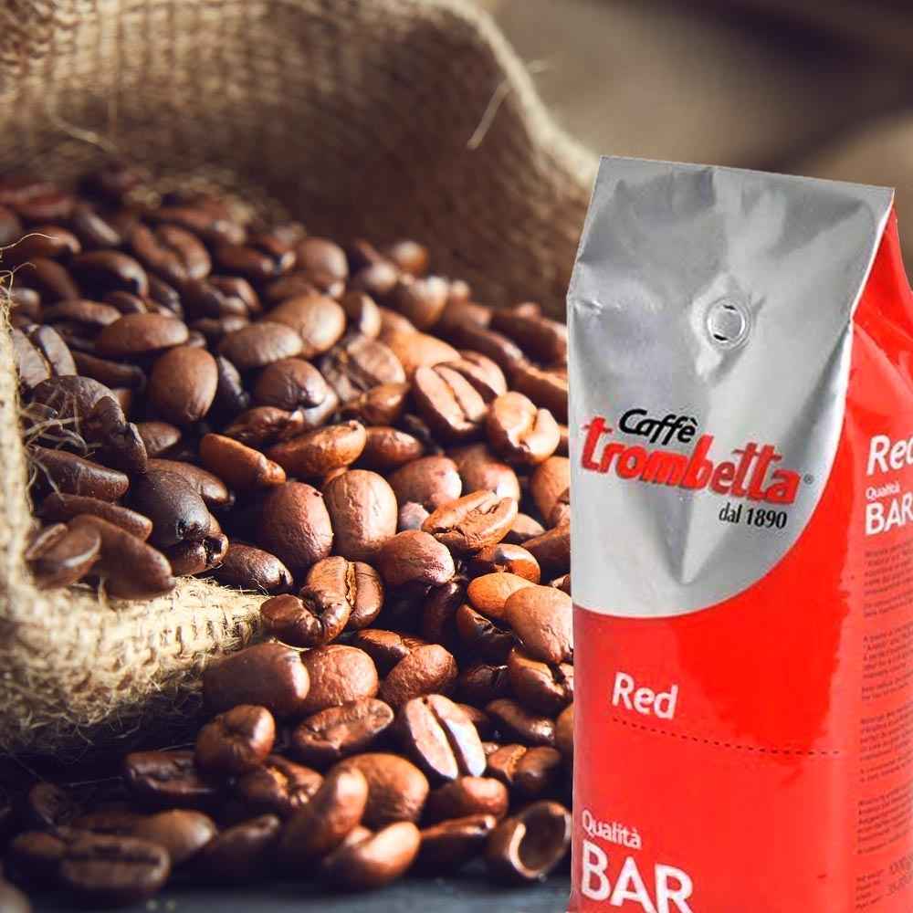 Caffe Red Bar Whole Arabica Espresso Beans, 2.5 lbs.