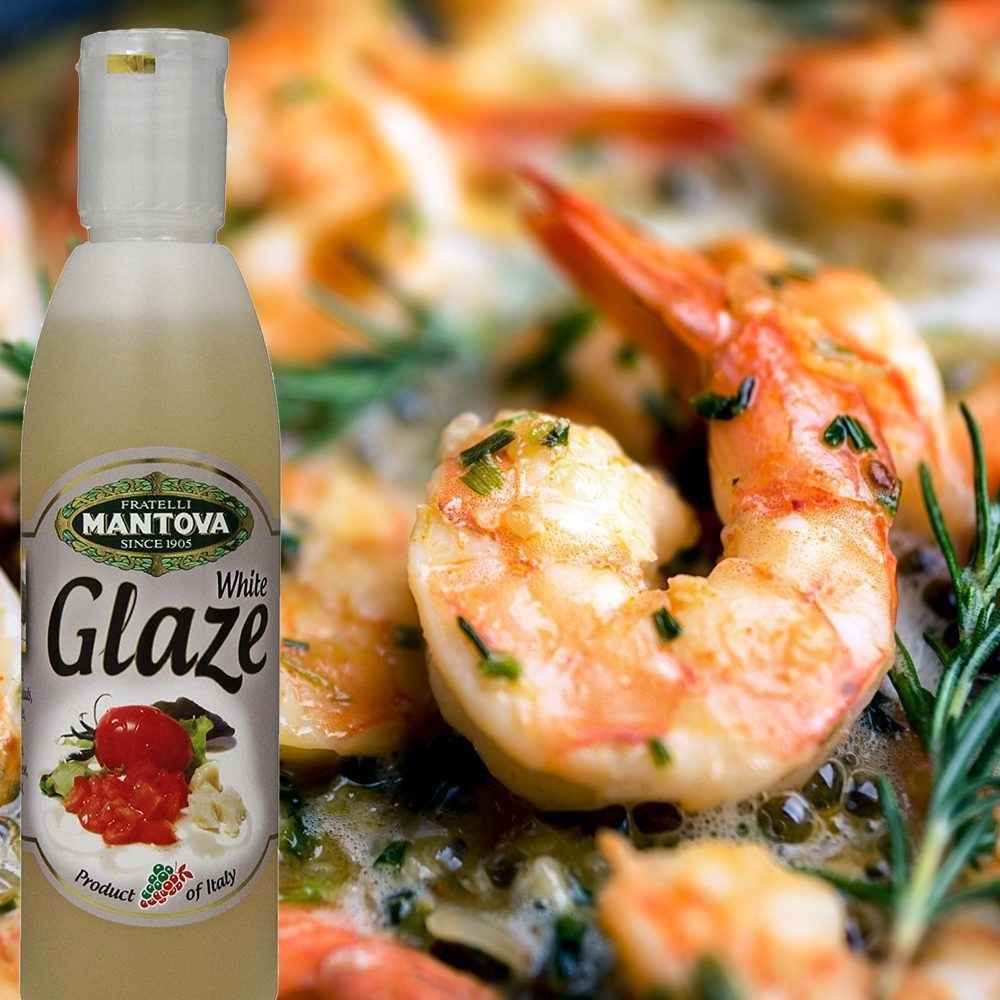 Mantova White Glaze with Balsamic Vinegar, 8.5 oz