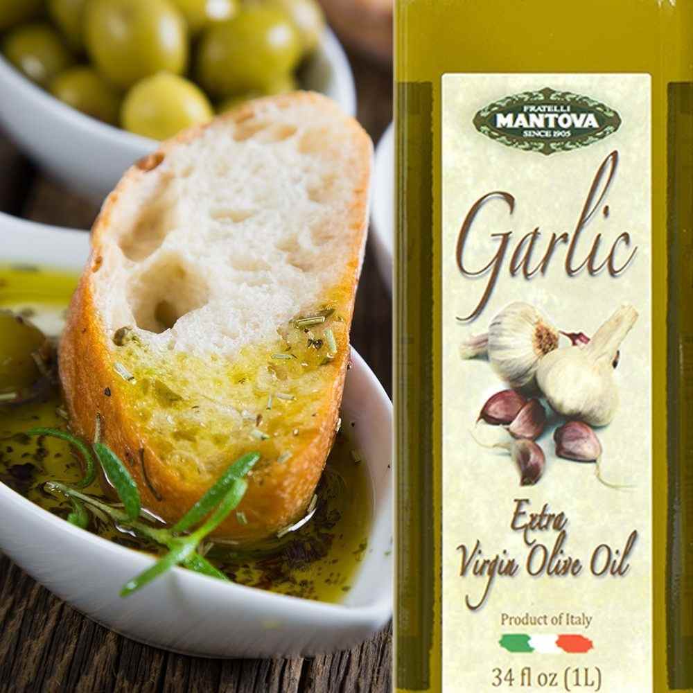 
                  
                    Mantova Garlic Extra Virgin Olive Oil - 34 oz.
                  
                