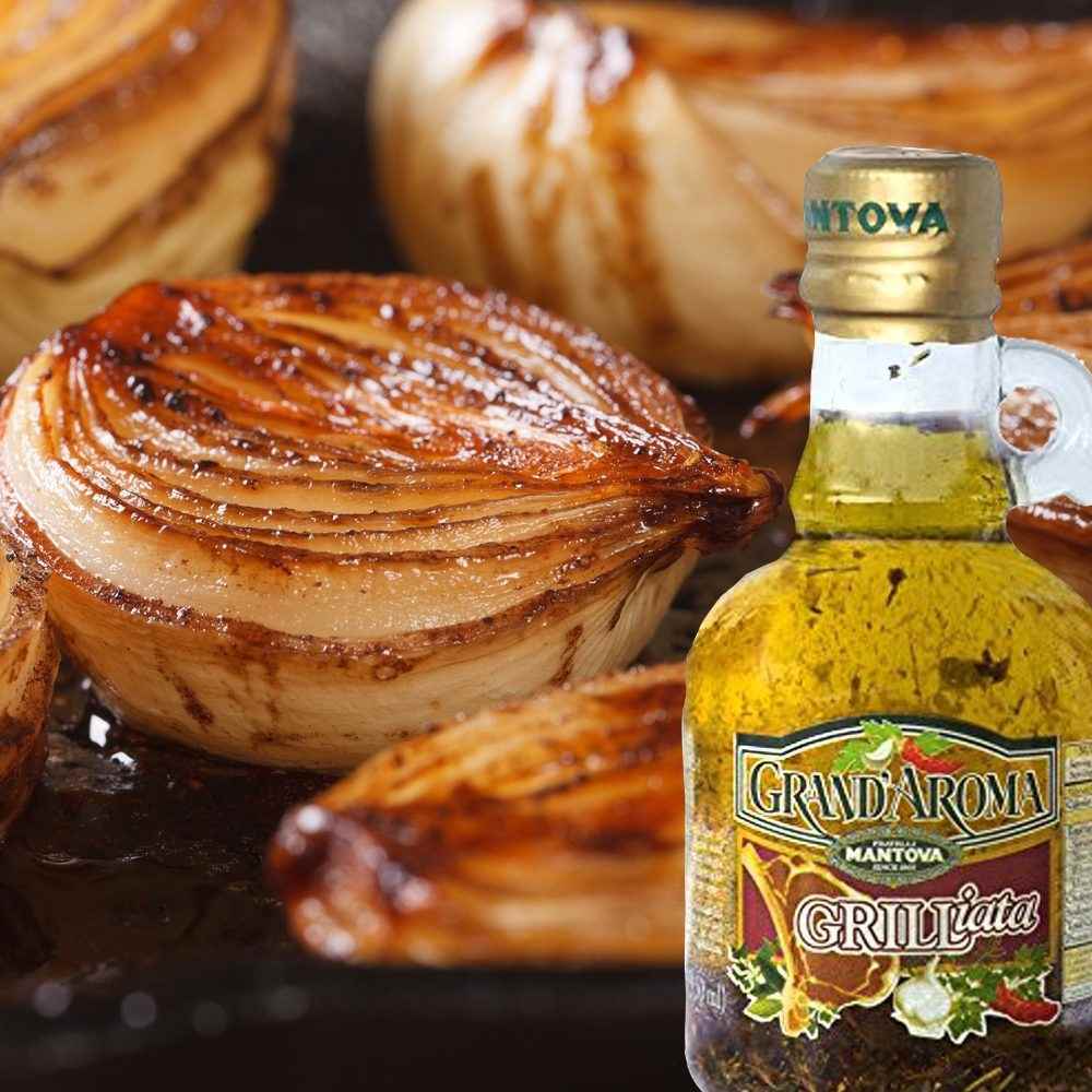 Mantova Grand'Aroma Grilliata Extra Virgin Oil, 8.5 oz.