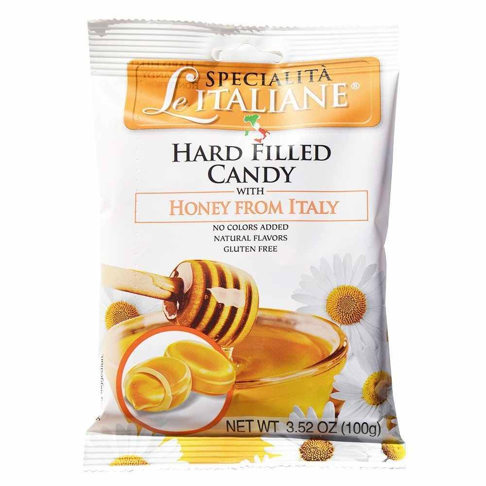Le Specialità Italiane Hard Candy with Honey from Italy, 3.52 oz.