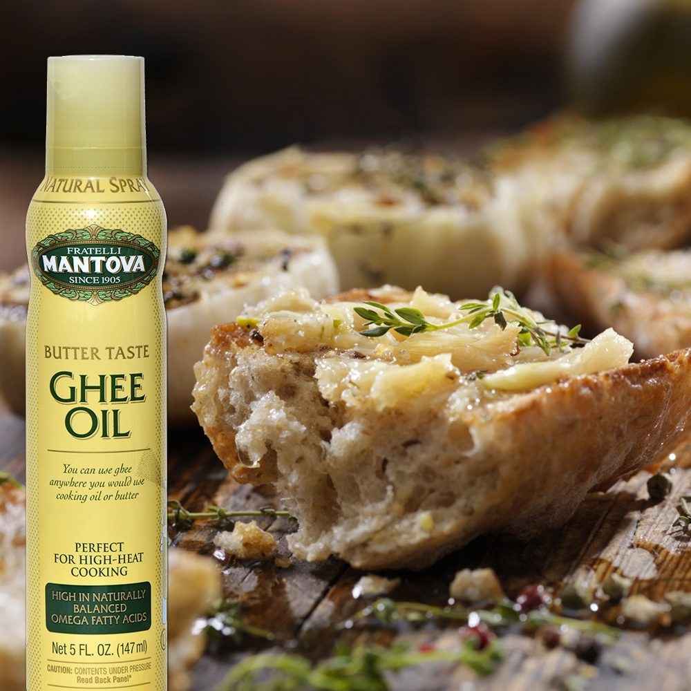 Mantova Ghee Oil Spray, 5 oz.