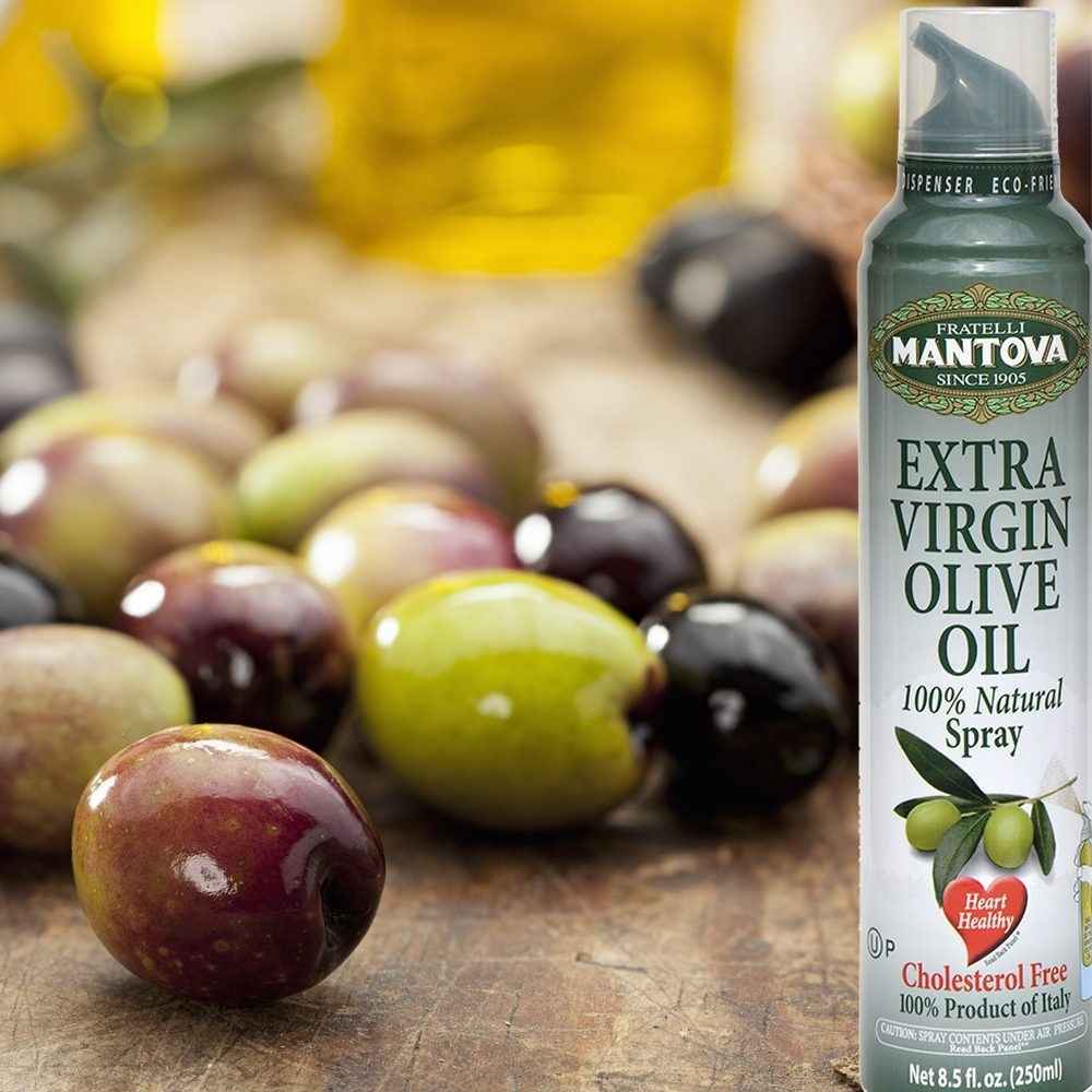 Mantova Spray Extra Virgin Olive Oil, 8.5 oz