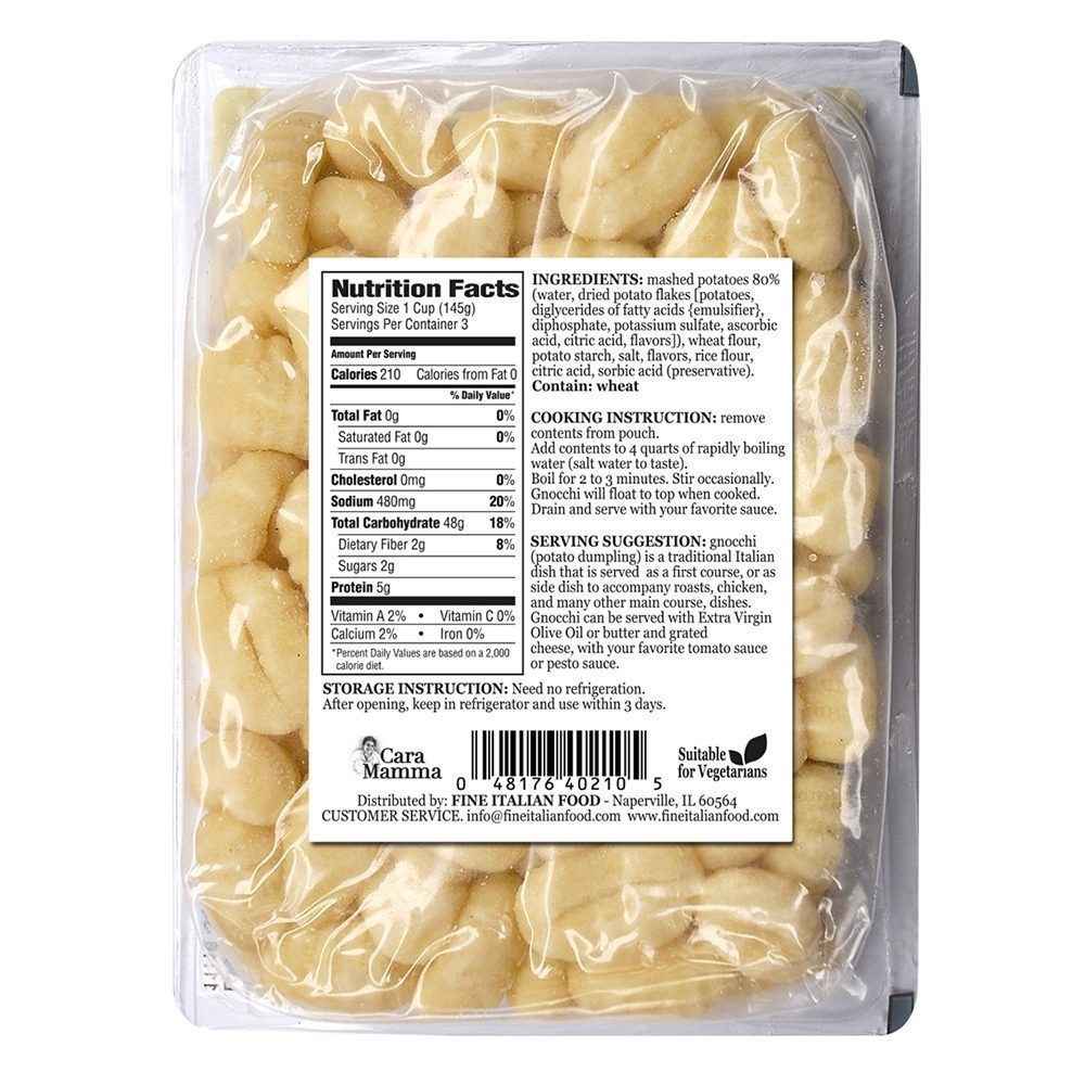 Mantova Cara Mamma Potato Gnocchi, 16 oz.