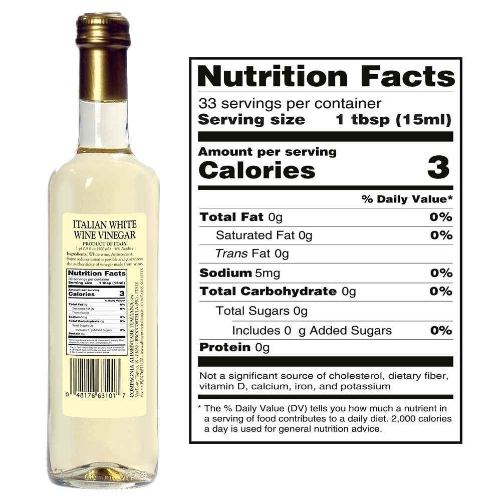 
                  
                    Mantova Italian White Wine Vinegar, 17 oz.
                  
                