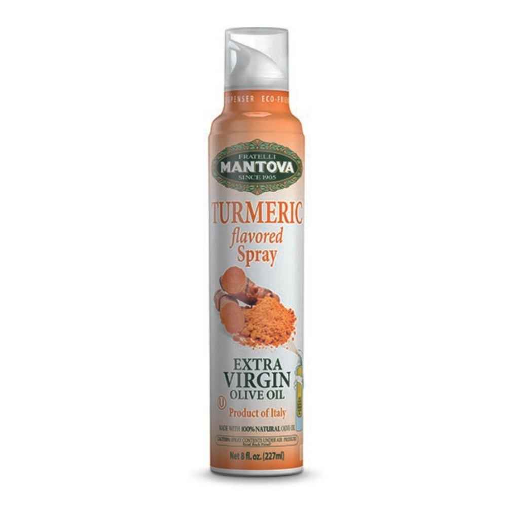 Mantova Turmeric Extra Virgin Olive Oil Spray, 8 oz.