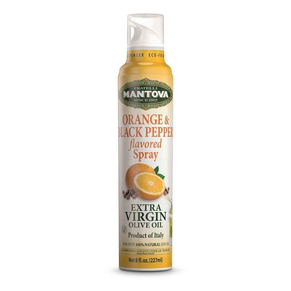 
                  
                    Mantova Orange & Black Pepper Extra Virgin Olive Oil Spray, 8 oz.
                  
                