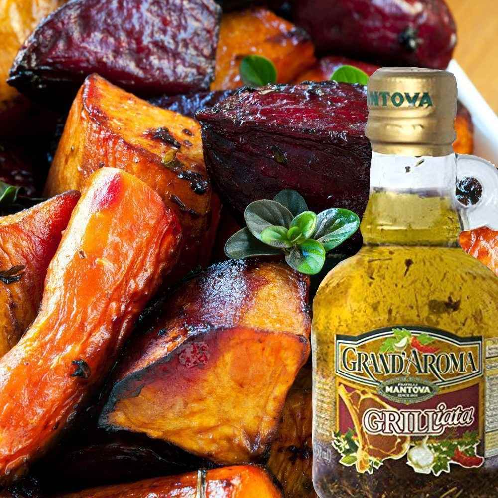 Mantova Grand'Aroma Grilliata Extra Virgin Oil, 8.5 oz.