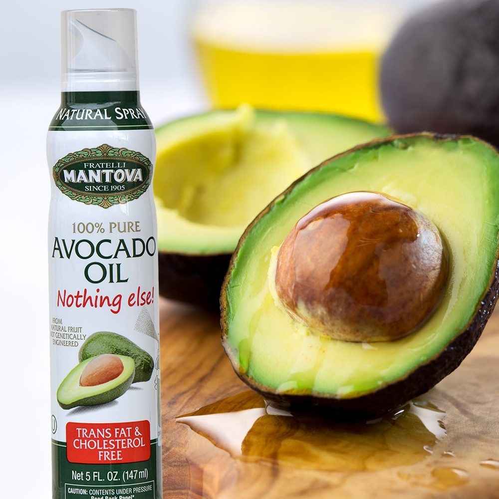 Mantova Keto Spray Oil Set: Avocado, Ghee, Coconut (5 oz. each)