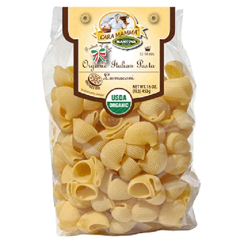 Mantova Cara Mamma Artisan Bronze Die Lumaconi Pasta, 16 oz.