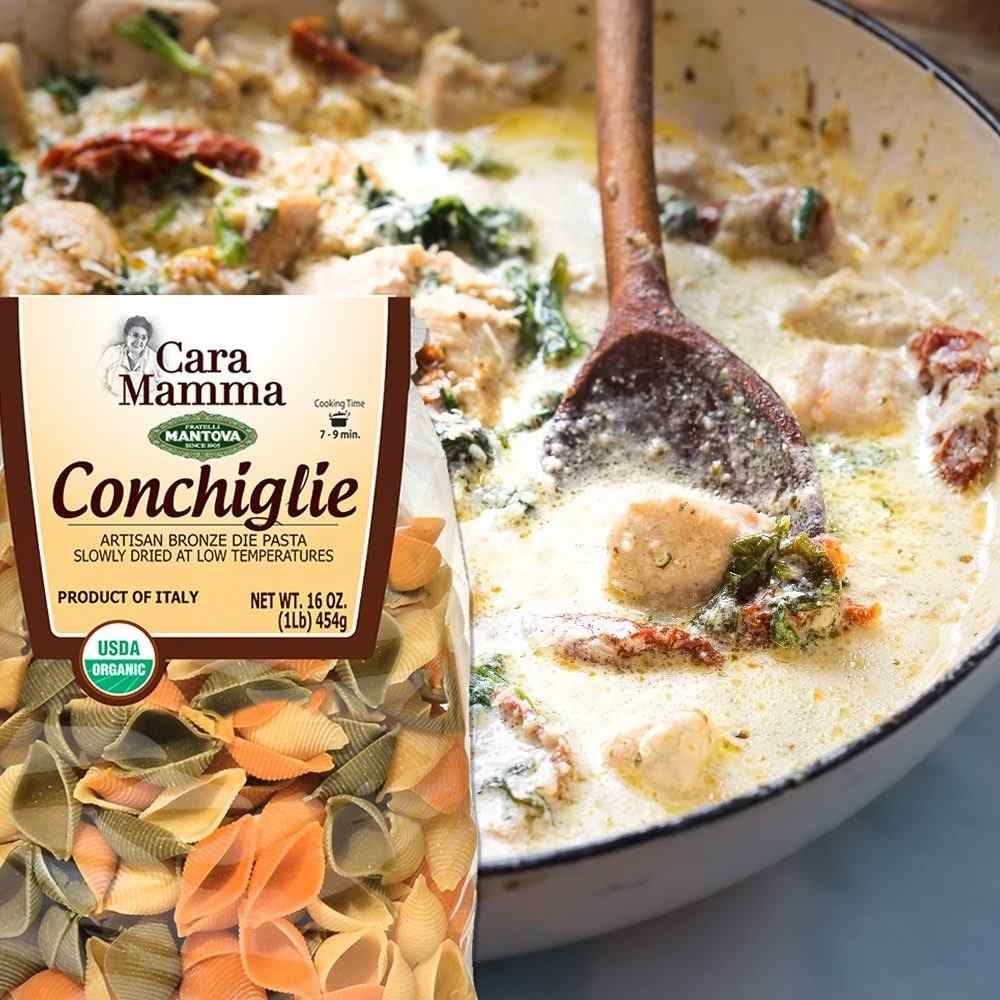 
                  
                    Mantova Cara Mamma Bronze Die Conchiglie, 16 oz.
                  
                