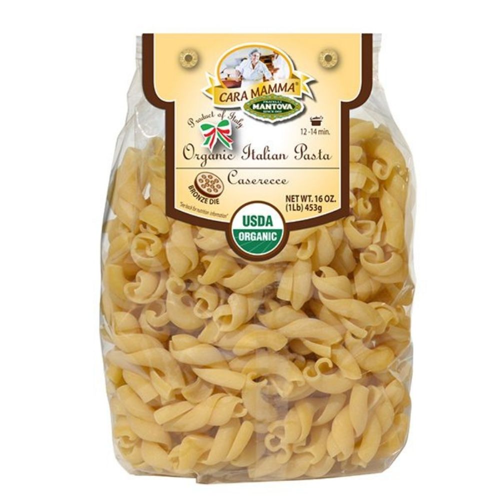 Mantova Cara Mamma Artisan Bronze Die Casarecce Pasta, 16 oz.