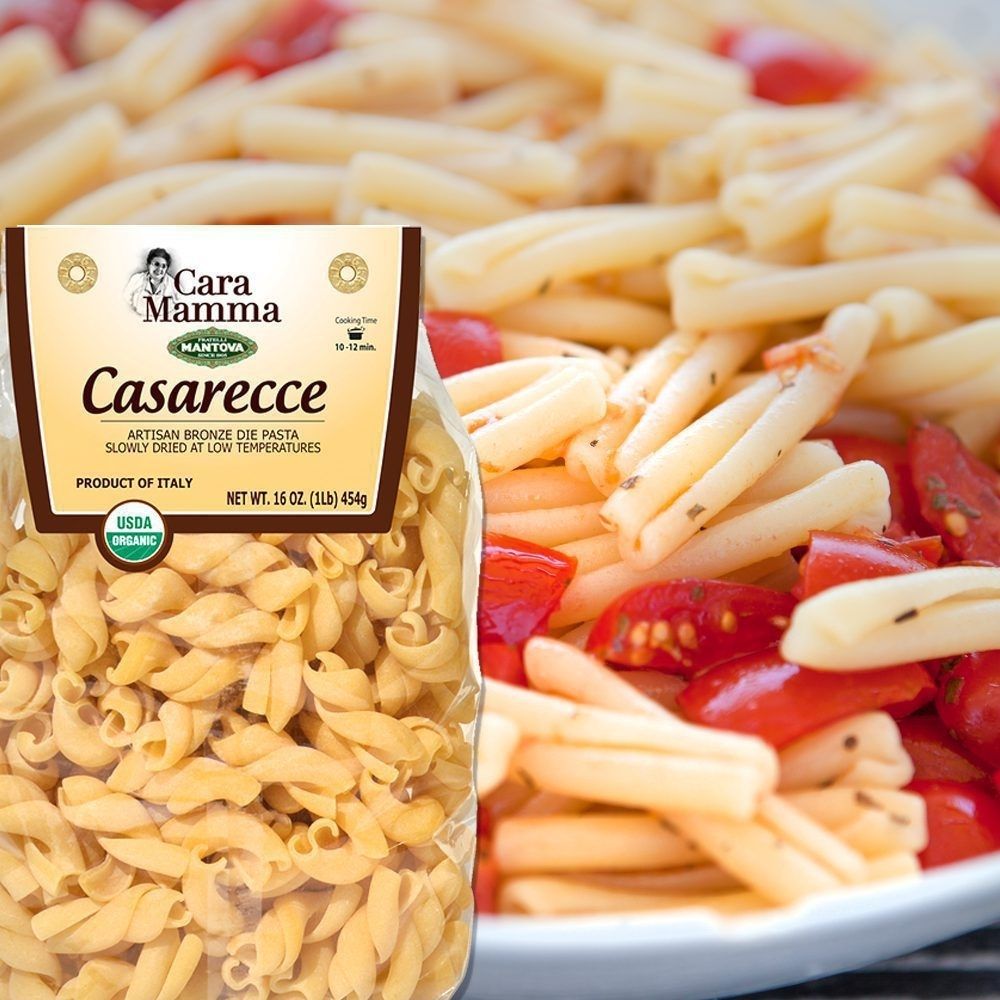 Mantova Cara Mamma Artisan Bronze Die Casarecce Pasta, 16 oz.