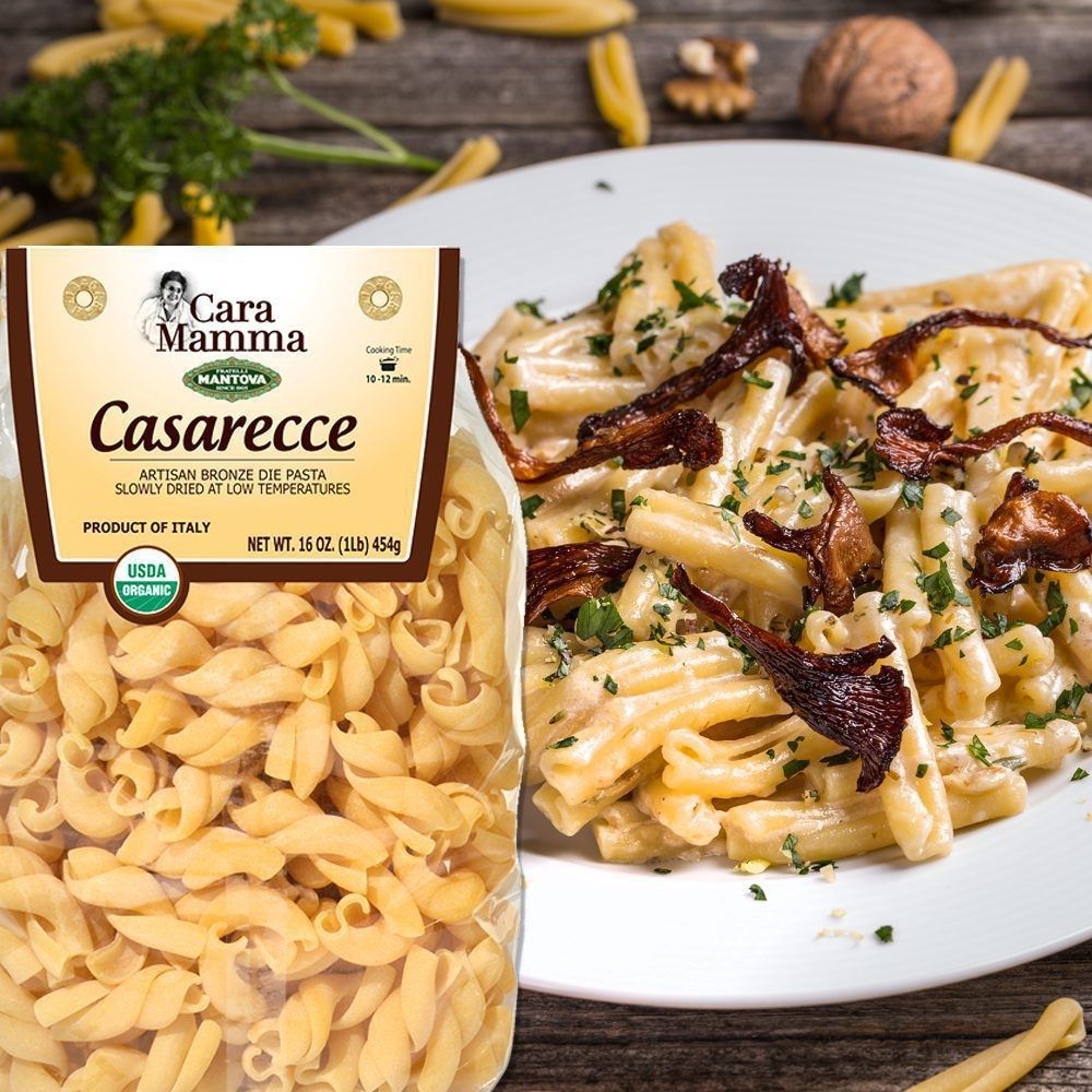 Mantova Cara Mamma Artisan Bronze Die Casarecce Pasta, 16 oz.