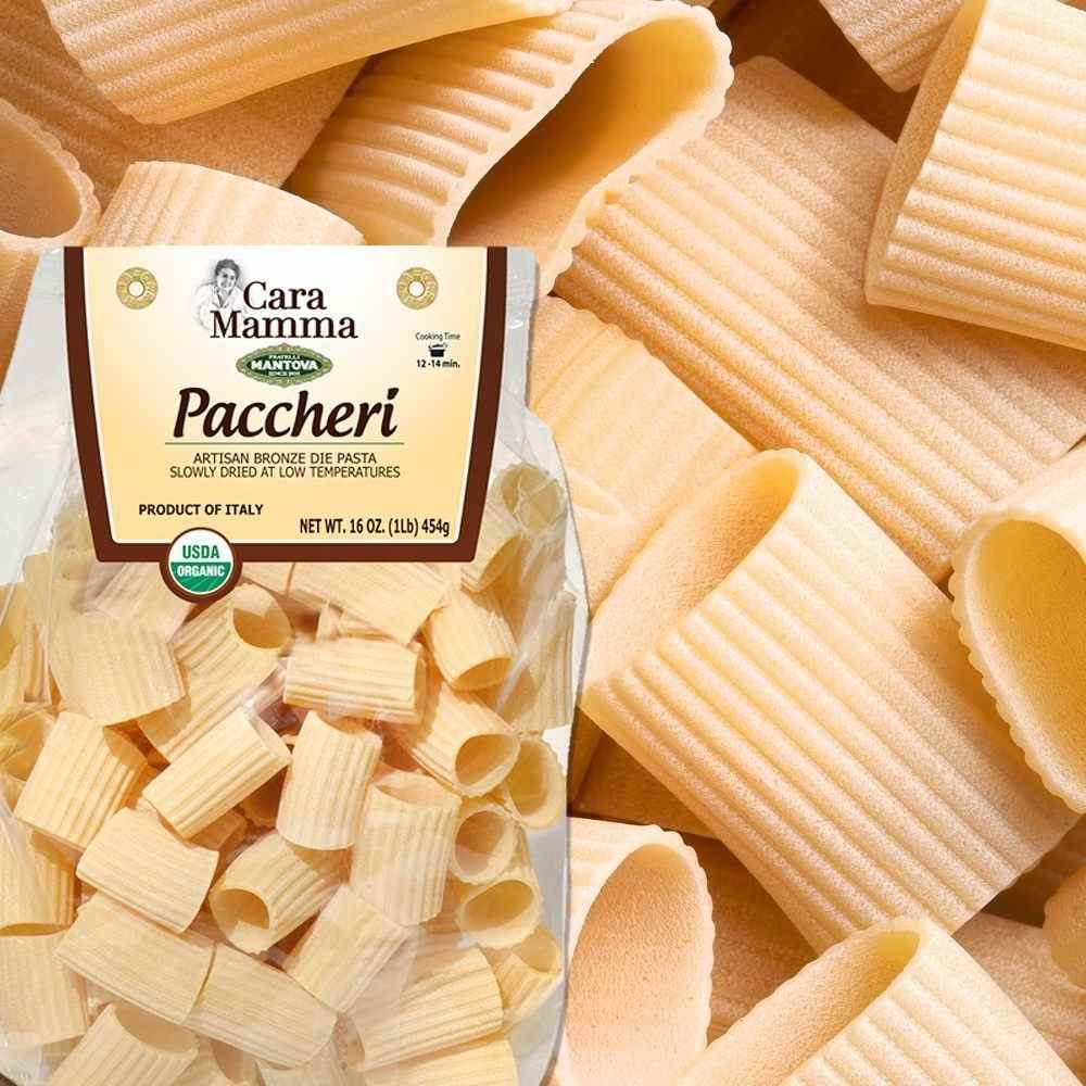 Mantova Cara Mamma Artisan Bronze Die Paccheri, 16 oz.