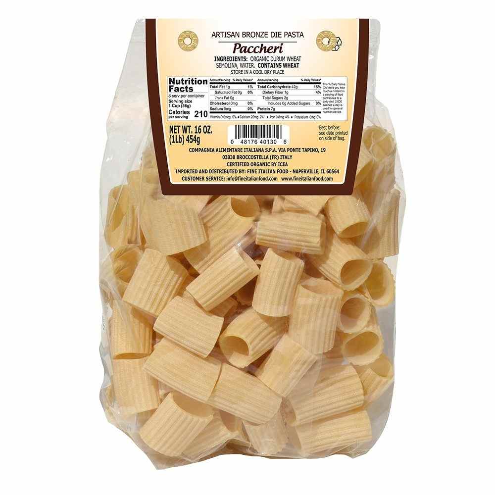 Mantova Cara Mamma Artisan Bronze Die Paccheri, 16 oz.