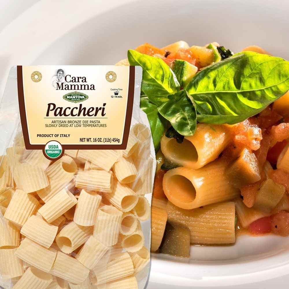 Mantova Cara Mamma Artisan Bronze Die Paccheri, 16 oz.