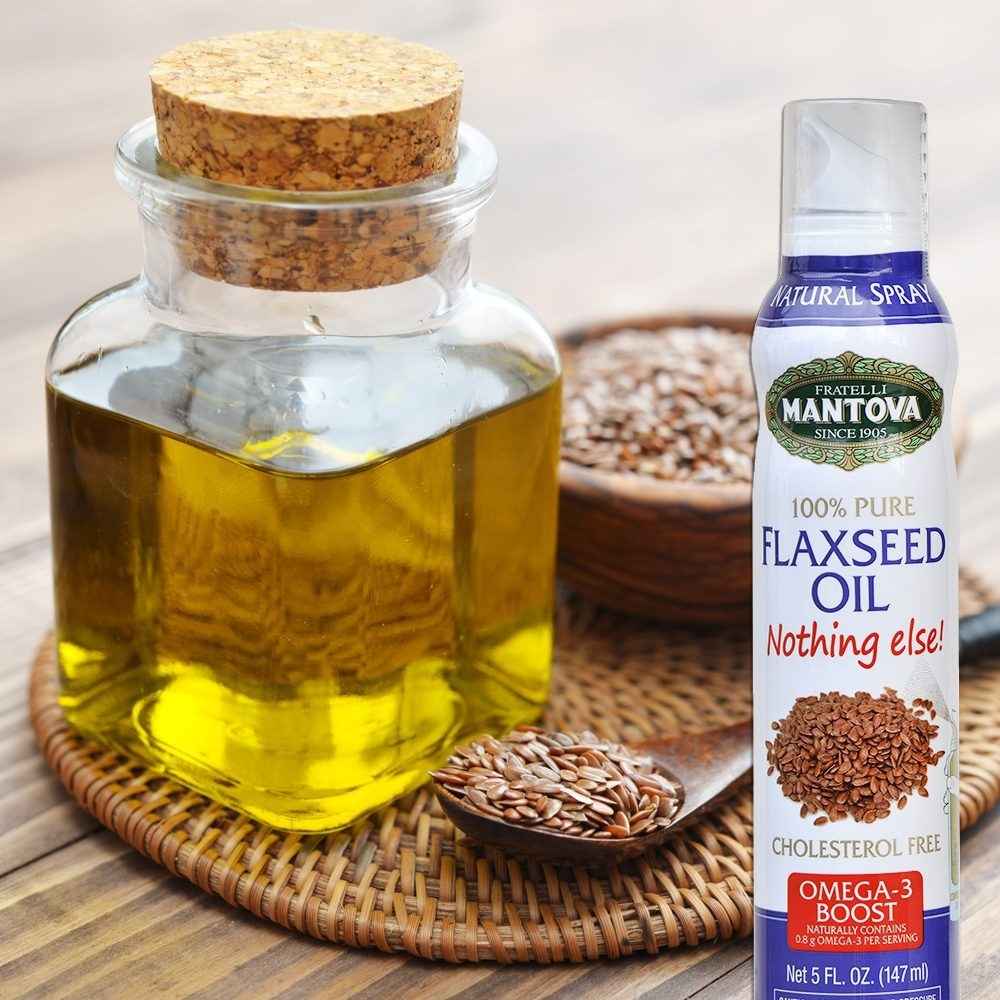 Mantova Flaxseed Oil Spray, 5 oz.