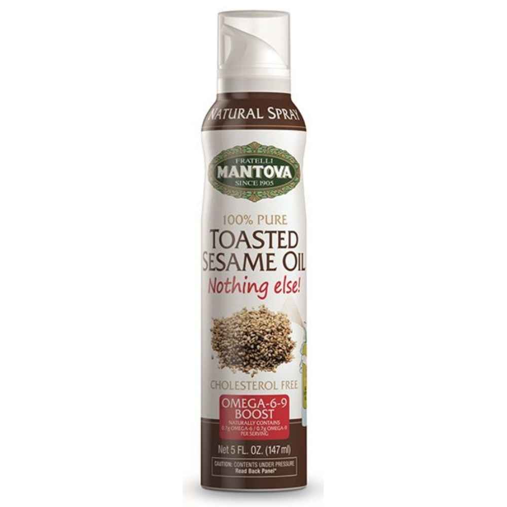 Mantova Toasted Sesame Oil Spray, 5 oz.