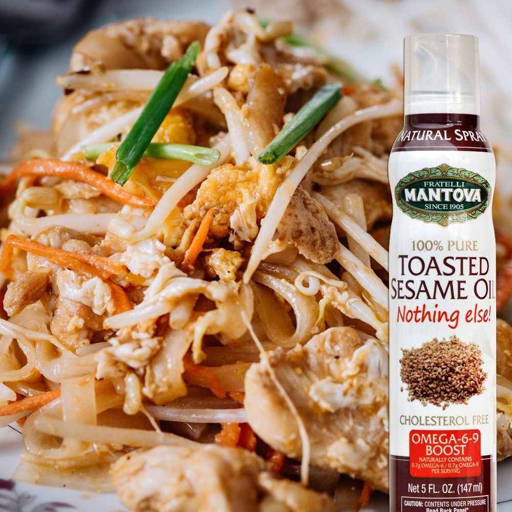 Mantova Toasted Sesame Oil Spray, 5 oz.