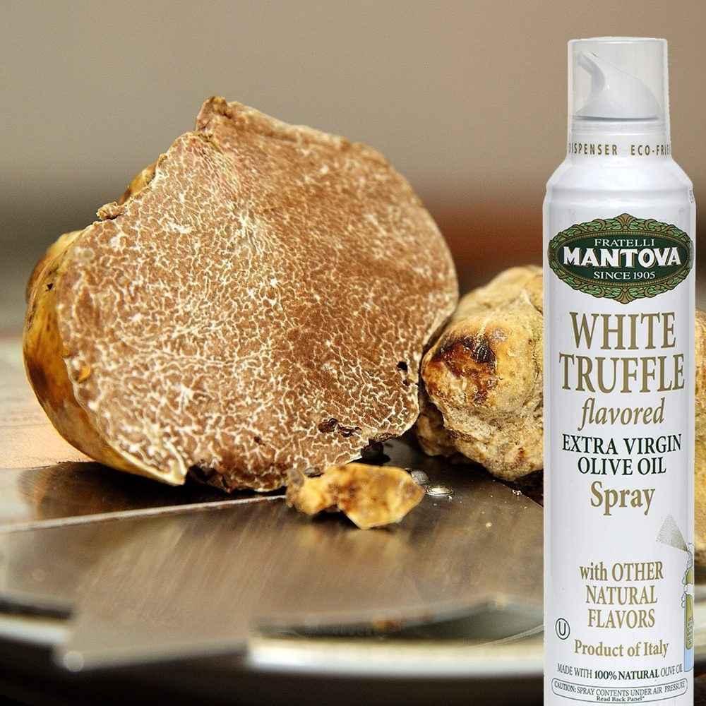 Mantova White Truffle Extra Virgin Olive Oil Spray, 6 oz.